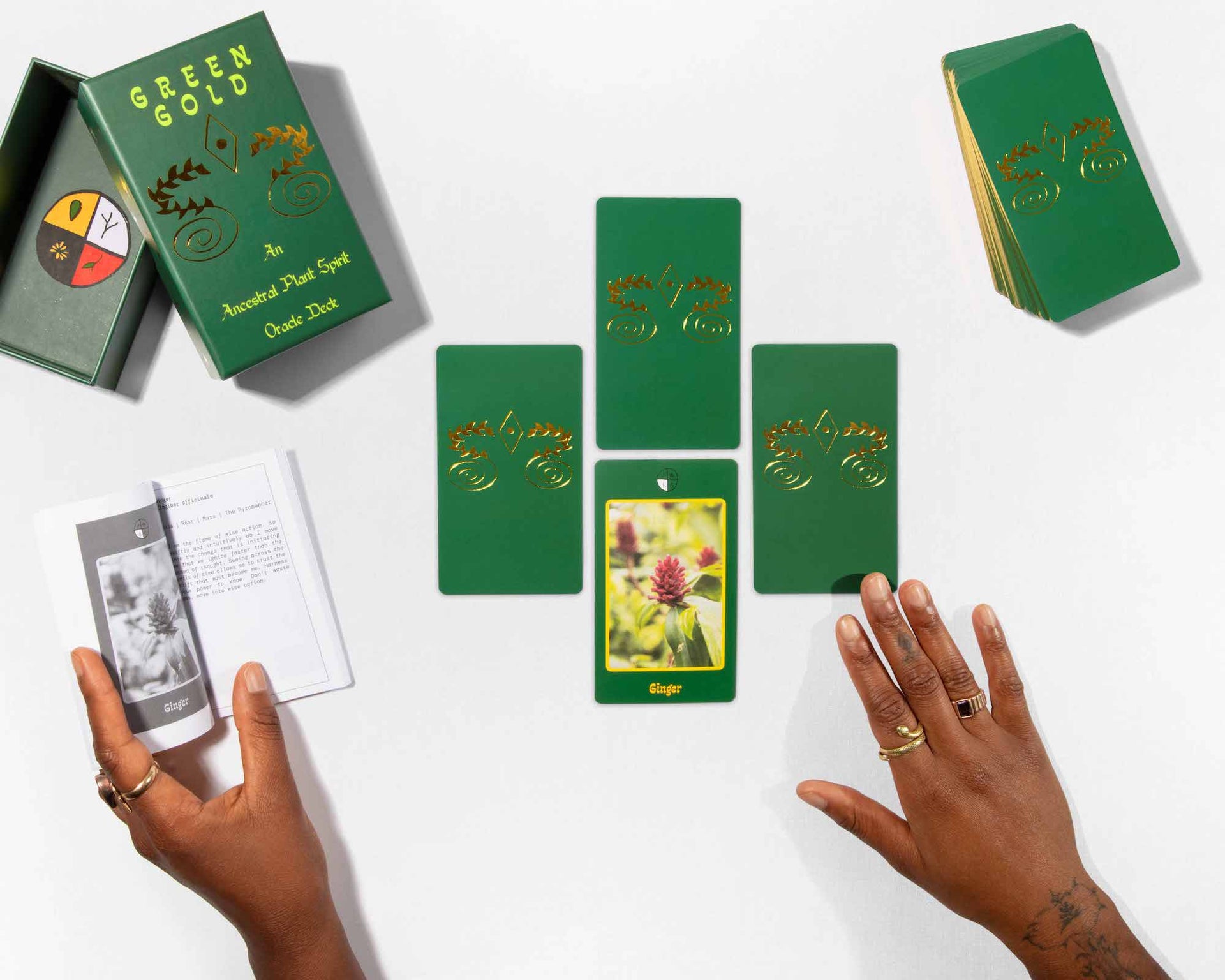 Green Gold: An Ancestral Plant Spirit Oracle Deck